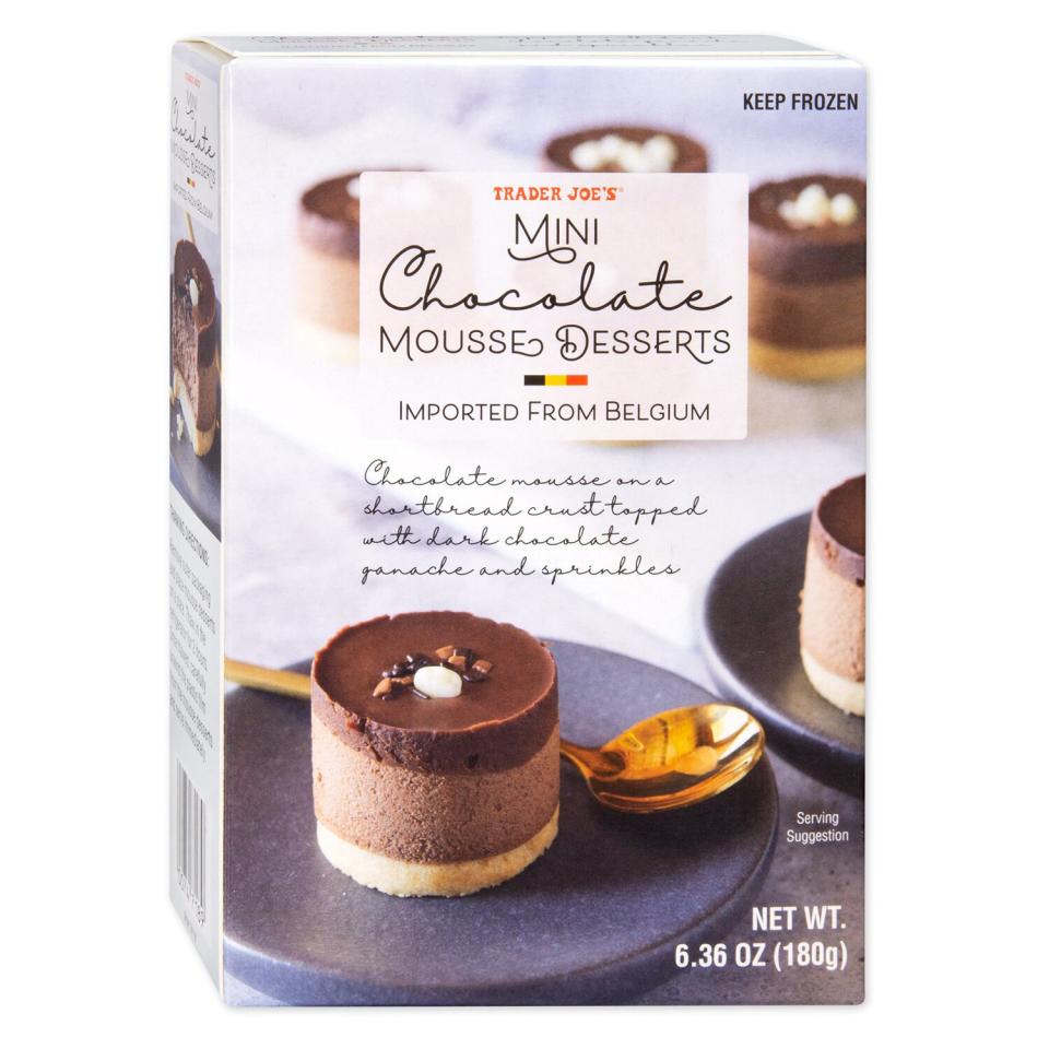 Trader Joe's Mini Chocolate Mousse Desserts