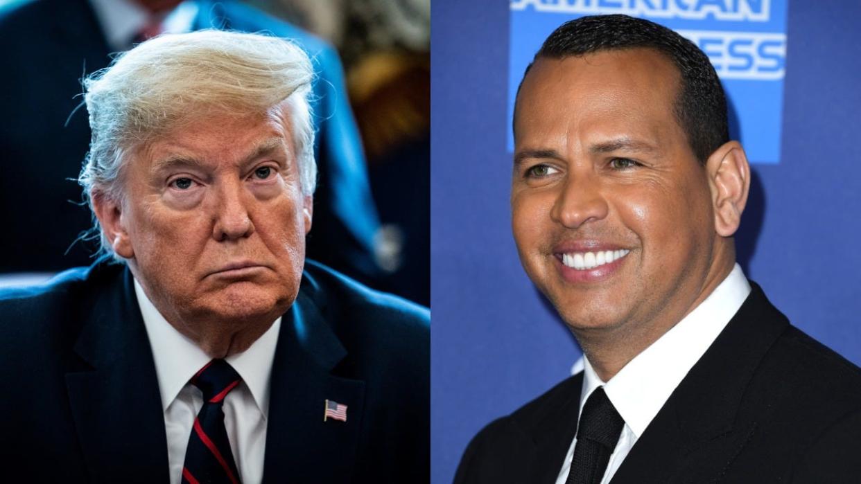 donald trump, arod