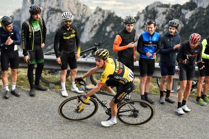 <span class="article__caption">Kuss will be a key helper during the Giro.</span> (Photo: PAU BARRENA/AFP via Getty Images)