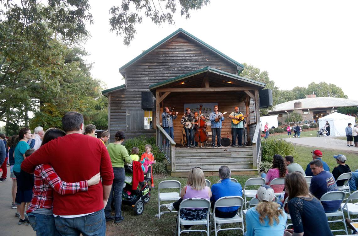 Don Rigsby & Midnight Call perform Heritage Circle Thursday, October 16, 2014 at the State Fair in Raleigh. Fairgoers can enjoy a variety of free music performances from bluegrass to pop and R&B.