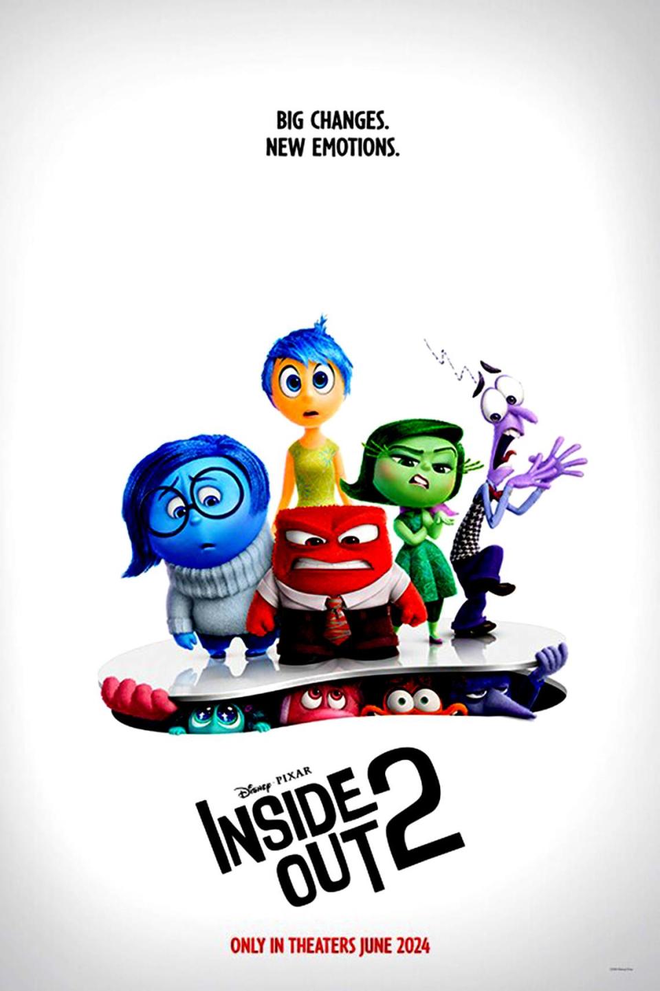 Este 14 de junio Disney y Pixar presentan la película animada ‘Inside  Out-2’.