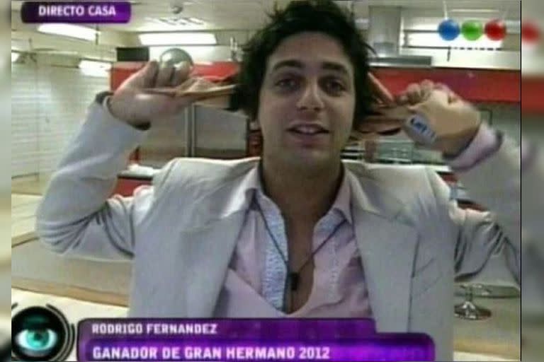 Rodrigo Fernández Rumi ganó Gran Hermano 2012 (Captura video)