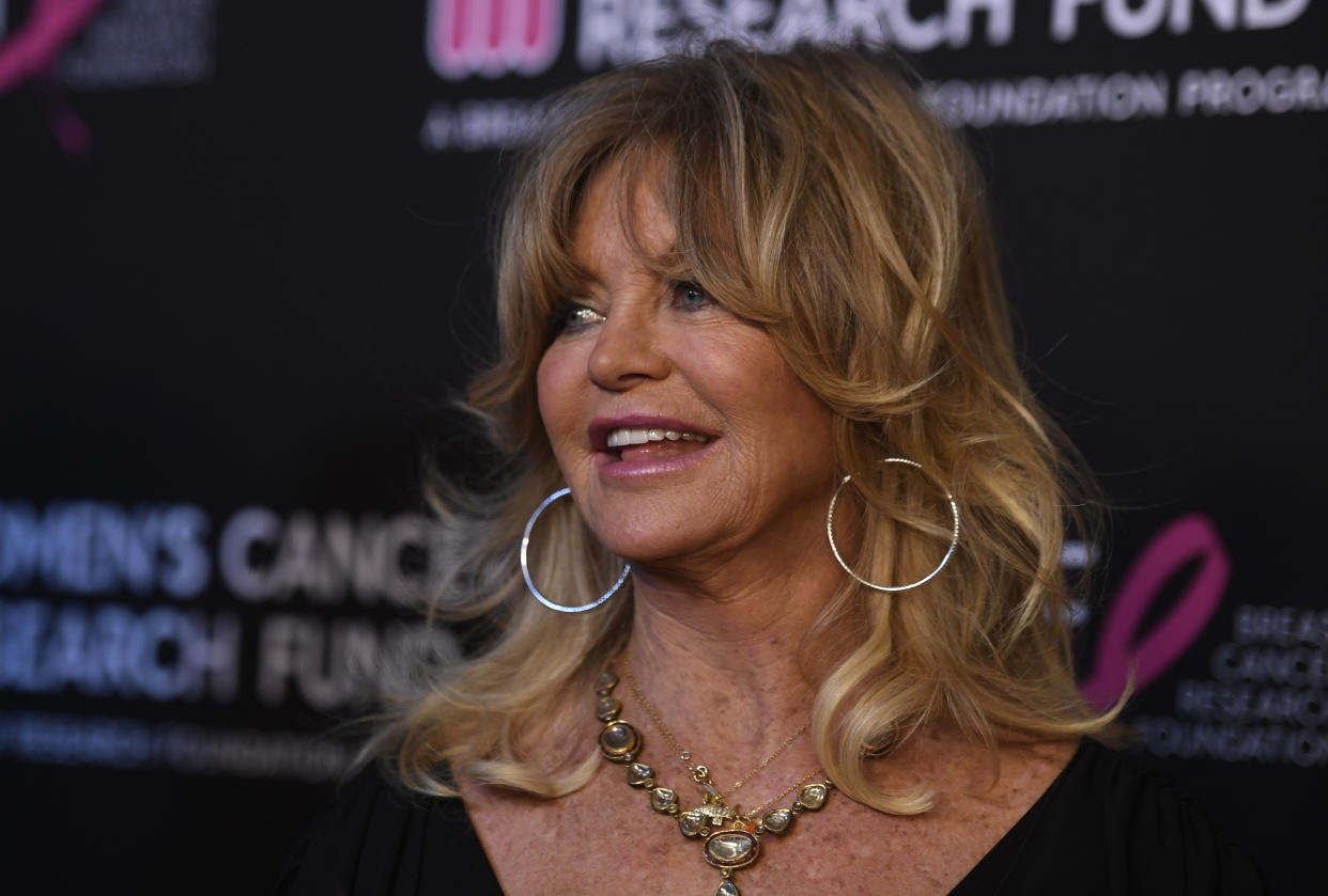 Goldie Hawn, 73, is still being praised as an "ageless icon."