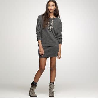 slouch booties dress