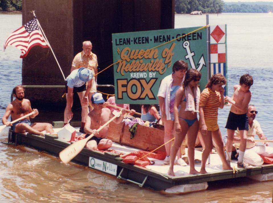 The Savannah River Raft Race, seen here in 1983, was a popular event but the community lost interest in the 1990s. The city of North Augusta is launching its inaugural "Rockin' and Raftin" festival Saturday, June 4. The event will feature raft, kayak and paddleboard races, food trucks, exhibitors and a free concert.