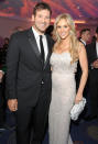 <p class="MsoNormal">Dallas Cowboys quarterback Tony Romo and his wife Candice Crawford left their new 3-week-old baby boy at home for a night so they could attend the prestigious soiree. The couple was photographed while at the Time/People/Fortune/CNN pre-cocktail party.</p>