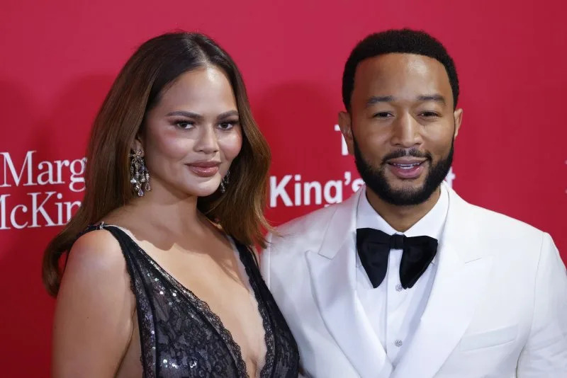 Chrissy Teigen and John Legend arrive on the red carpet at The King's Trust 2024 Global Gala at Cipriani South Street on May 2 in New York City. File Photo by John Angelillo/UPI