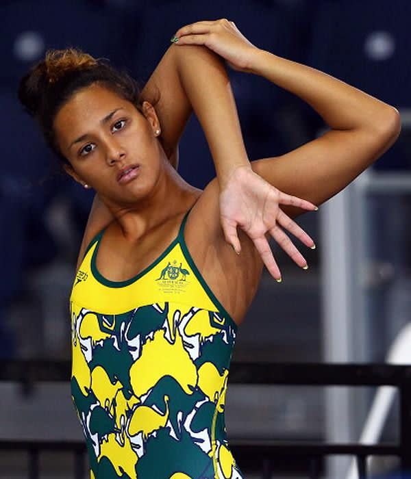 Kotuku Ngawati wearing the Tasmania-less uniform. Source: Getty