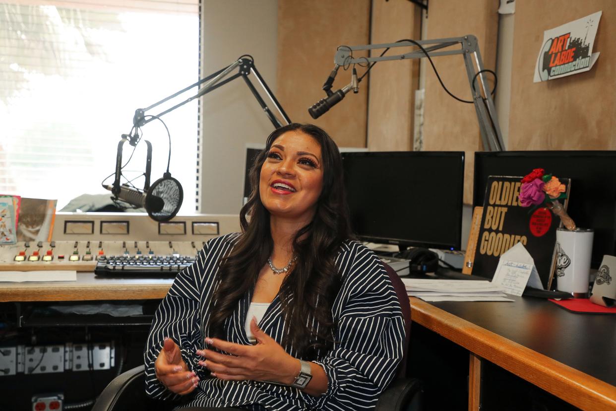 Rebecca Luna talks about hosting the "The Art Laboe Connection Show" at its Palm Springs studio.