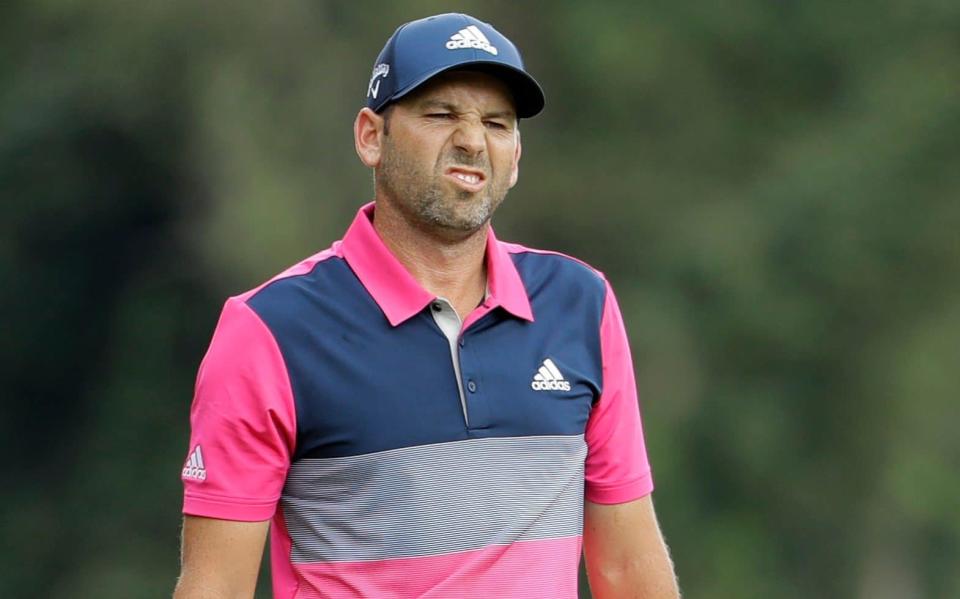 Sergio Garcia did not do much to impress with a 24th-placed finish at the Wyndham Championship - AP