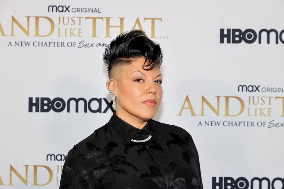 Sara Ramirez attends HBO Max's "And Just Like That" New York Premiere at Museum of Modern Art