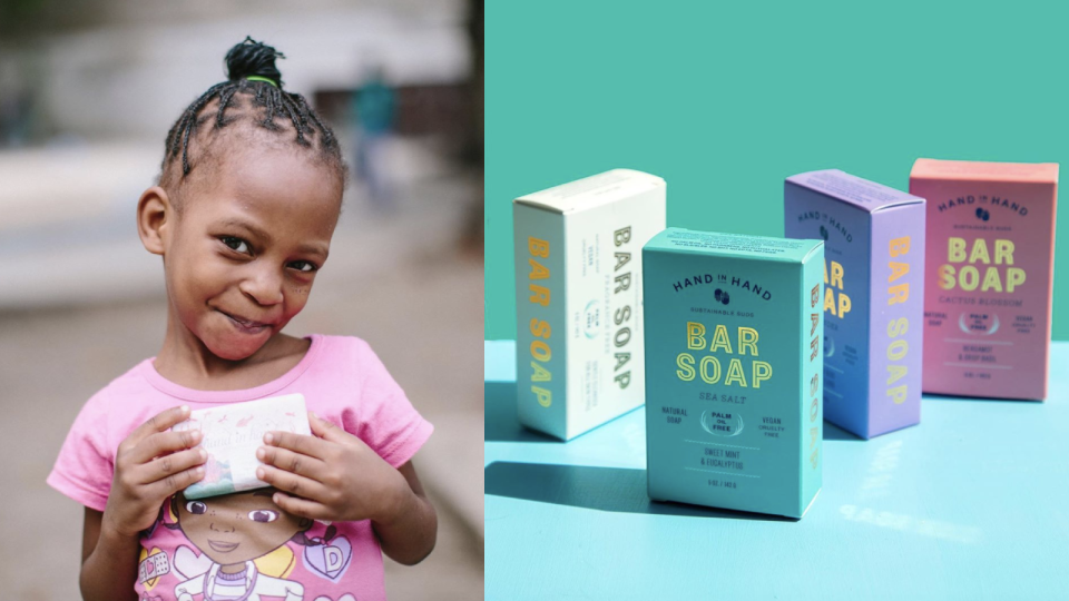 Gifts that give back: Hand in Hand soap