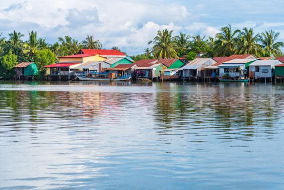 The old port town of Kampot (iStock)