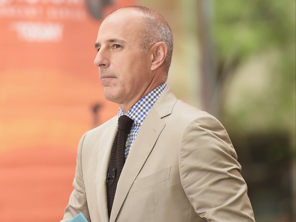 Matt Lauer on the ‘Today’ show on 22 August 2014 in New York City (Michael Loccisano/Getty Images)
