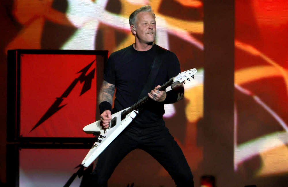 James Hetfield still has nightmares before Metallica tours credit:Bang Showbiz