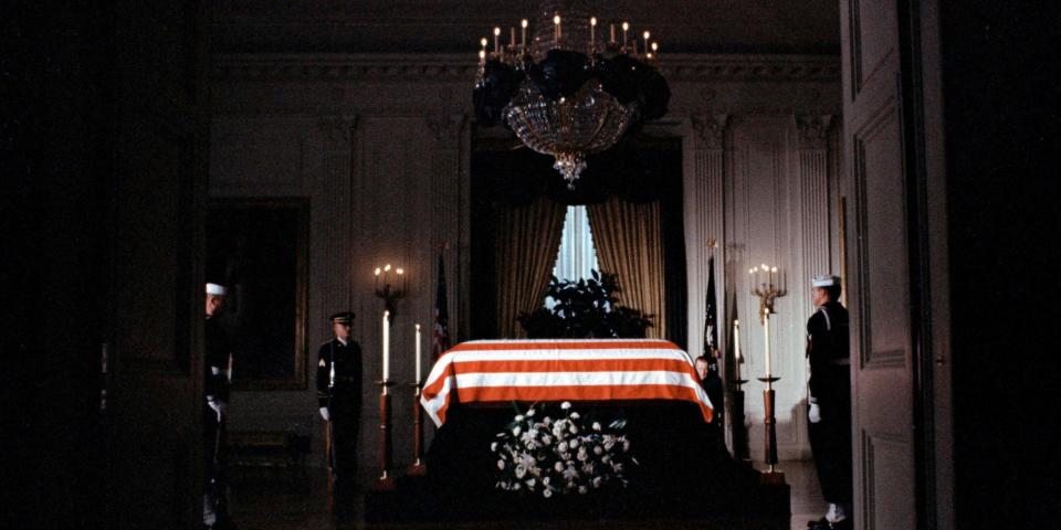 Kennedy casket