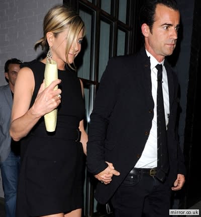 Jennifer Aniston and Justin Theroux