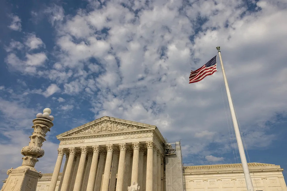 A view of the U.S. Supreme Court in Washington, on June 29, 2024.