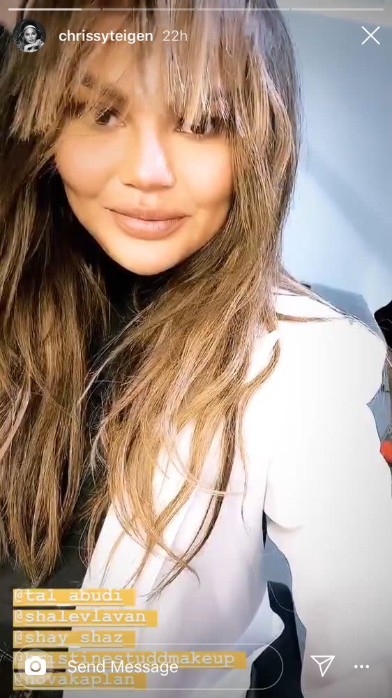 Chrissy Teigen, Instagram