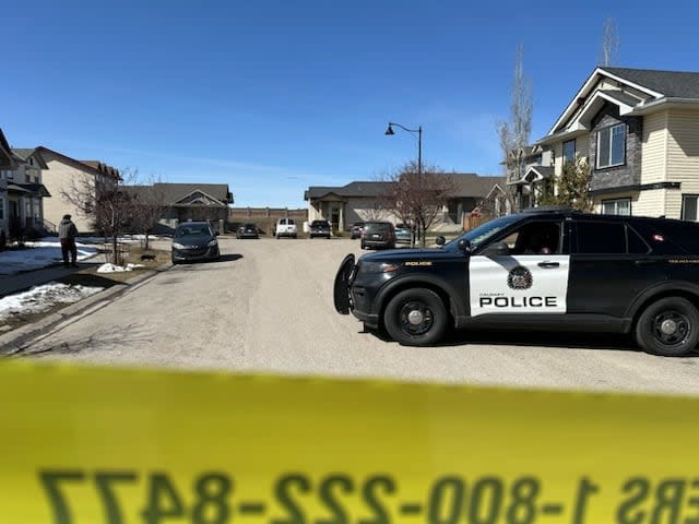 Ryan Kinoshita is charged with second-degree murder in the death of Joel Aaron Clark, 46, who was killed in his McKenzie Towne home in April. (Meghan Grant/CBC - image credit)