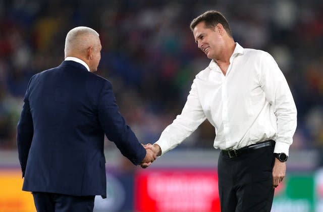 Rassie Erasmus (right) says he will 