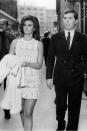 <p>The famous actress' crotchet outfit she wore to wed producer Patrick Curtis at the City Hall of Paris on Valentine's Day back in 1967 was so casual, it looked like she could have just walked off of the beach in St. Tropez — despite the winter season.</p>