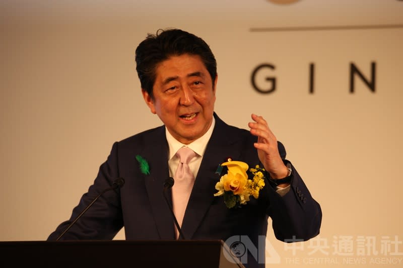 日本首相安倍晉三。（中央社／資料照）