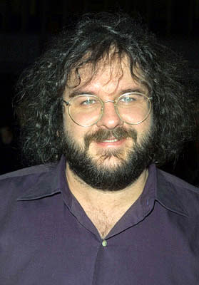 Peter Jackson at the New York premiere of New Line's The Lord of The Rings: The Fellowship of The Ring