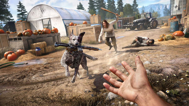 This very good boy will help you take down the doomsday cult at the center of ‘Far Cry 5.’