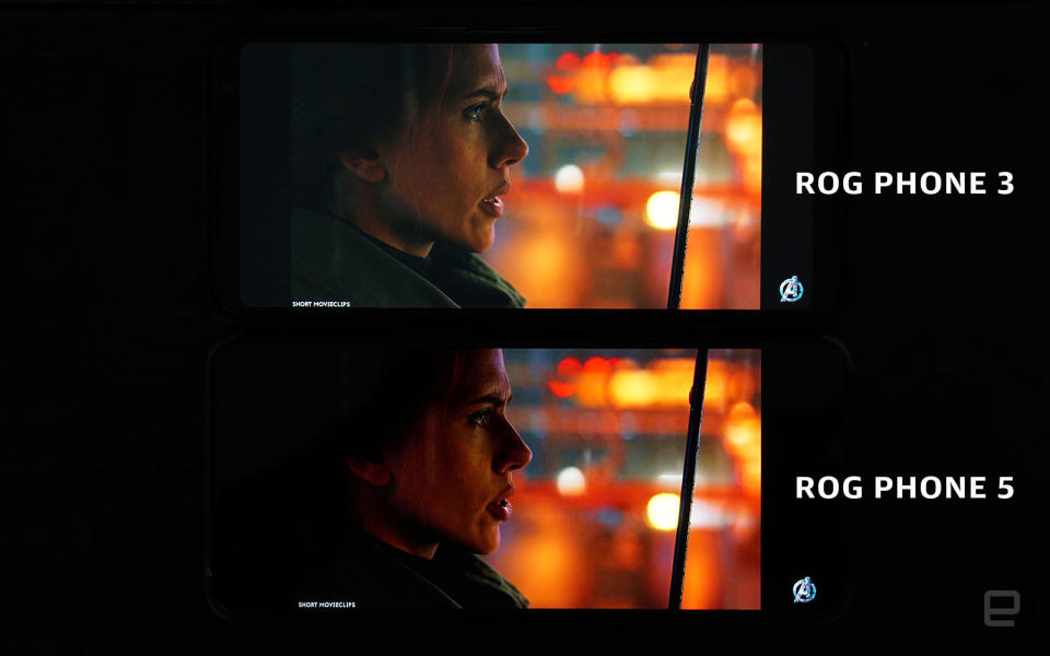 ASUS ROG Phone 3 vs ROG Phone 5