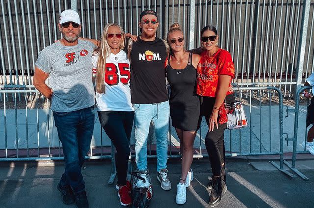 <p>George Kittle/Instagram</p> George Kittle and his family