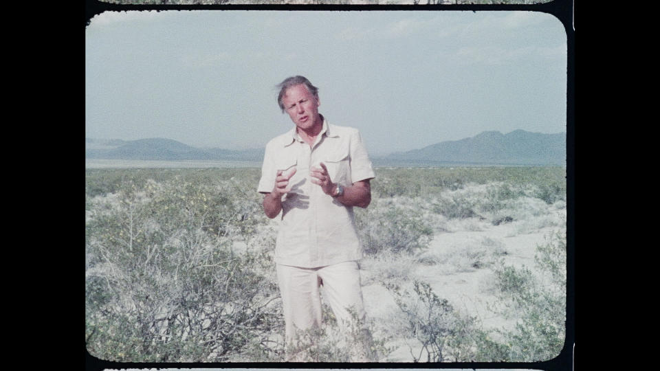 Sir David first visited the creosote plant in 1982 for his series Living Planet (BBC/PA)