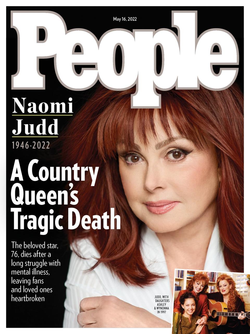 Naomi Judd Cover Rollout