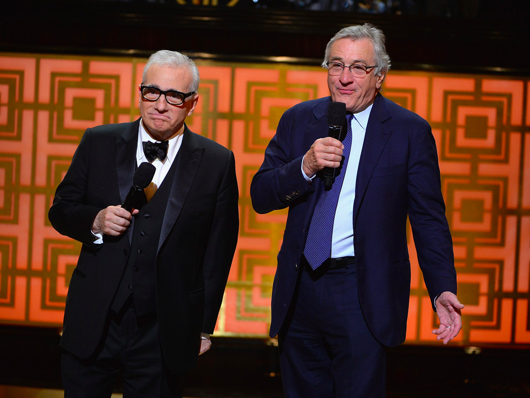 Matin Scorsese Robert De Niro Theo Wargo Getty final