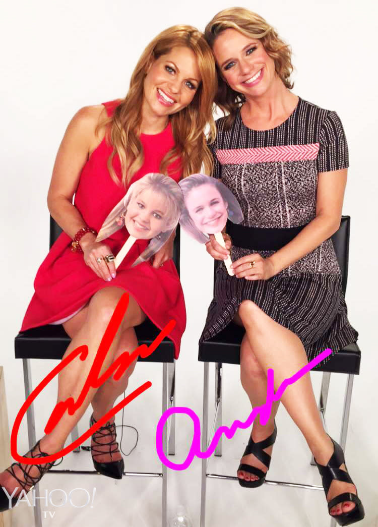 Candice Cameron Bure and Andrea Barber, 'Fuller House’