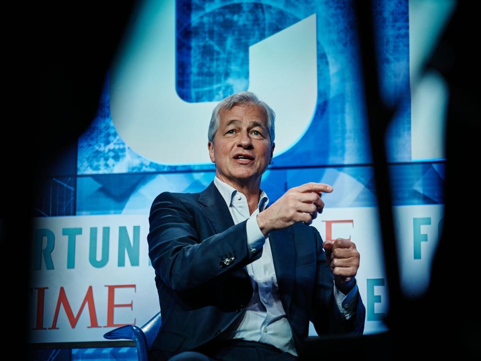 Jamie Dimon, the chief executive of JPMorgan.