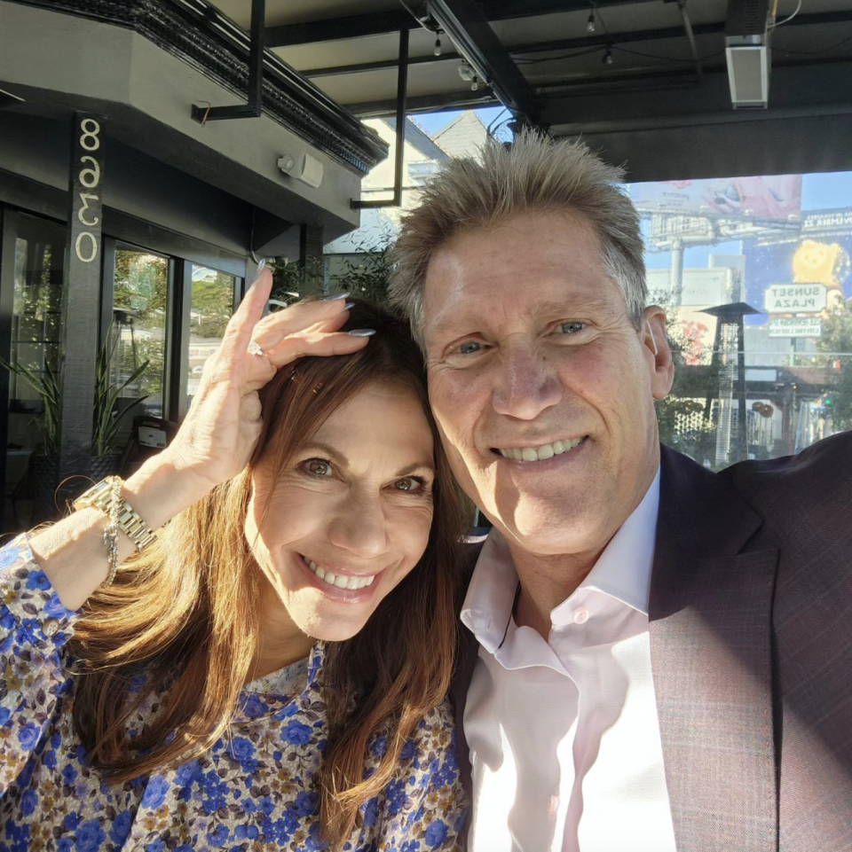 golden bachelors gerry and theresa post 1st selfie together