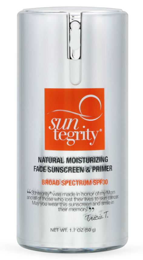 Suntegrity Natural Moisturizing Face Sunscreen & Primer, Broad Spectrum SPF 30