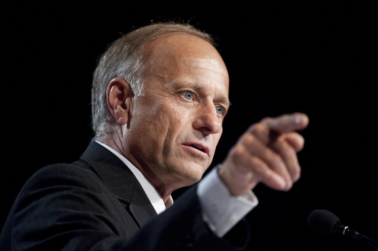 Rep. Steve King (R-Iowa) says that President Obama "focused on our differences rather than our things that unify us." (Photo: Bill Clark via Getty Images)
