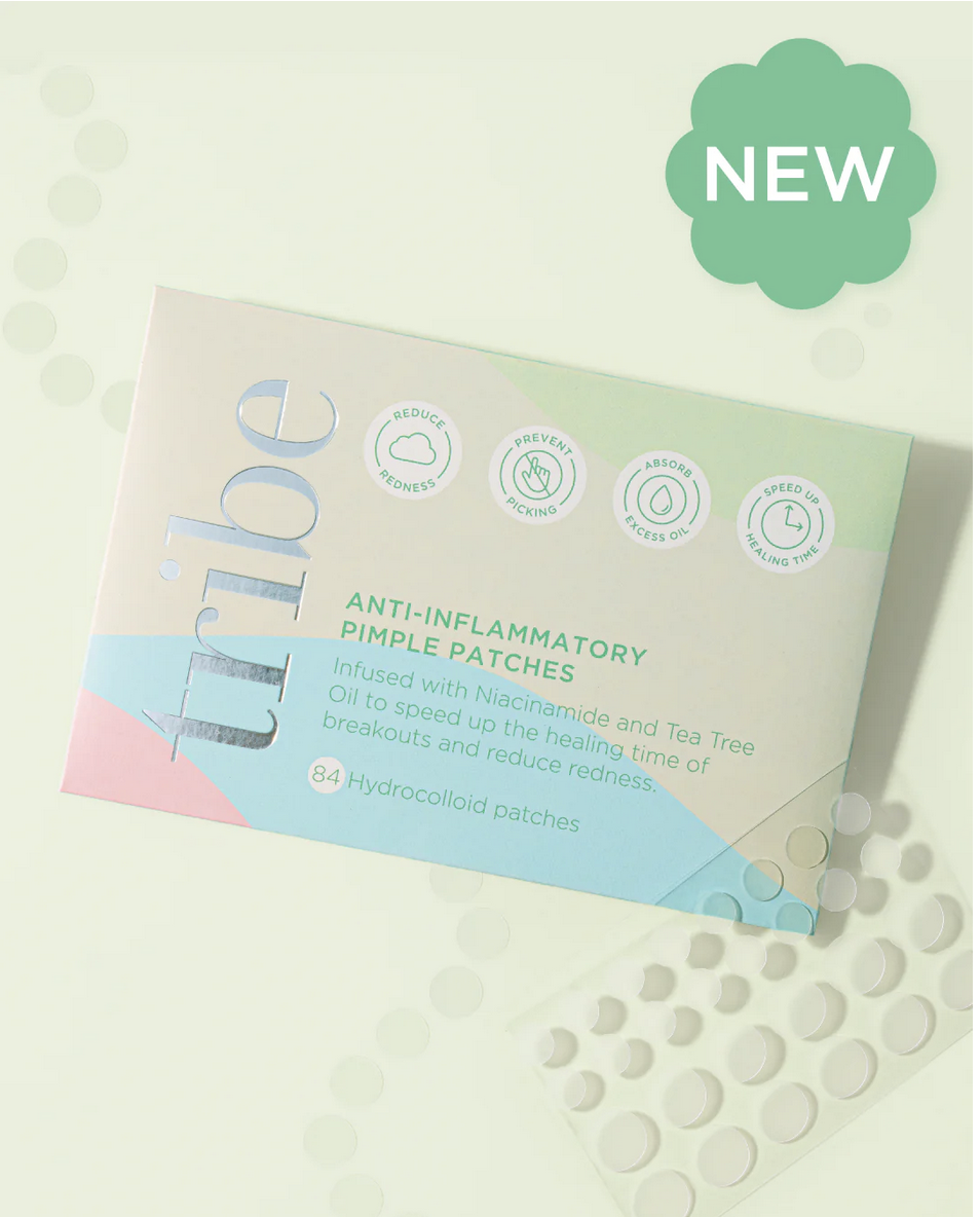 Anti-Inflammatory Pimple Patches from Aussie brand Tribe Skincare 