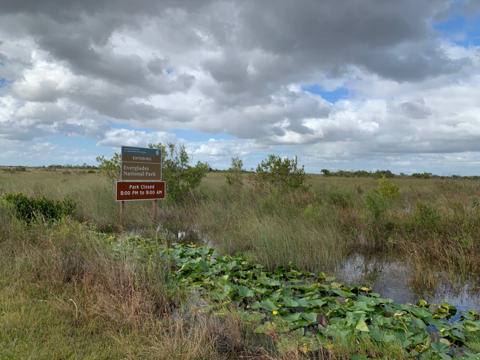 A back entrance to Everglades National Park is less than a half mile from the neighborhood.