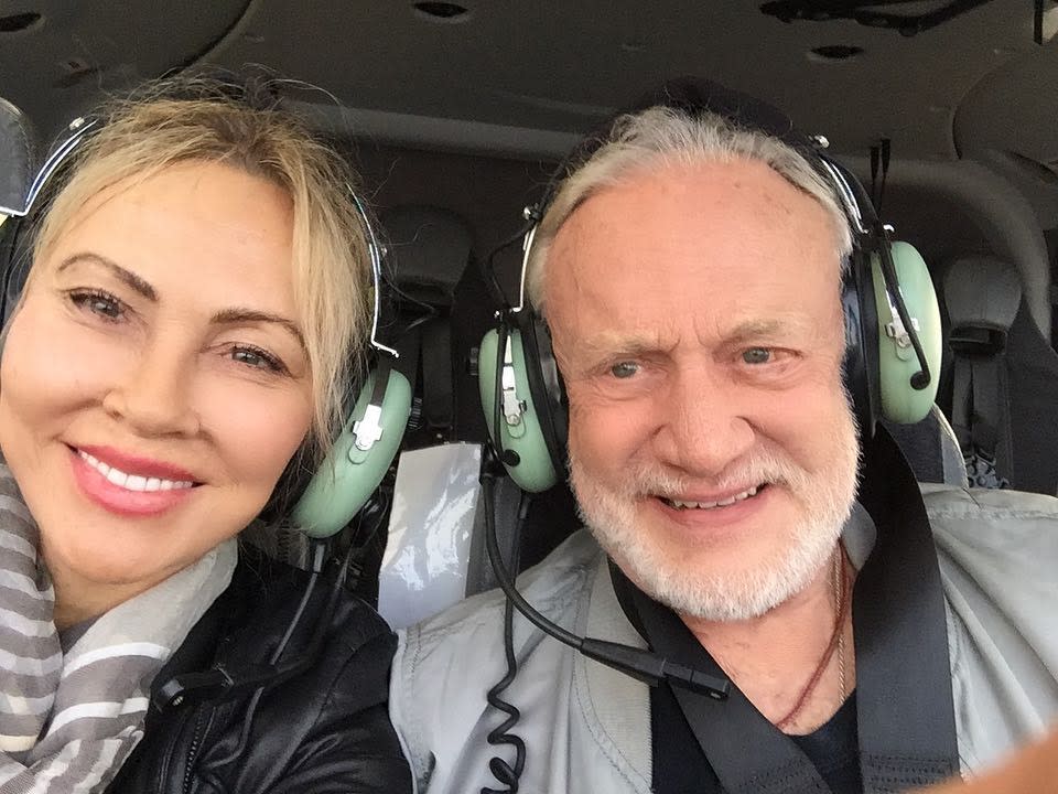 Buzz Aldrin and Dr. Anca Faur