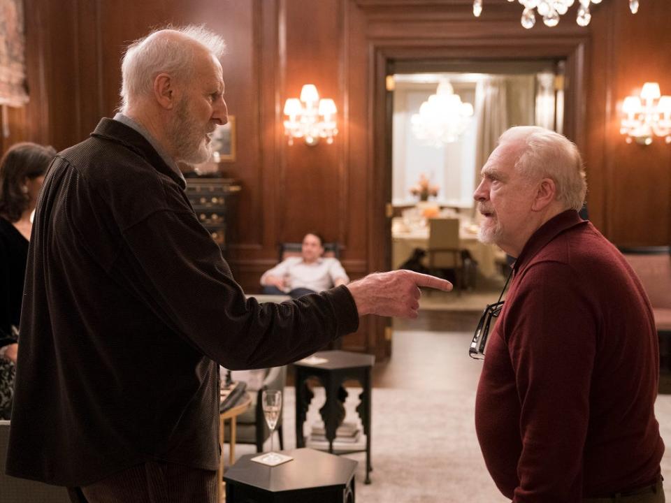James Cromwell and Brian Cox in ‘Succession' (Sky/HBO)