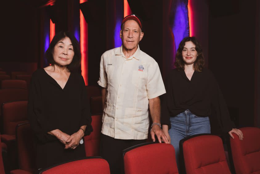 L-R DCTV Co-Founders Keiko Tsuno, Jon Alpert, and Director of Programming Dara Messinger