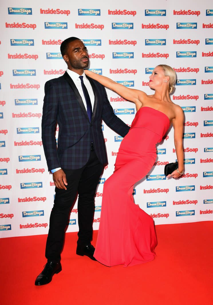 Lesley is tipping Ore Oduba to scoop this year's Strictly Glitter Ball trophy (PA)