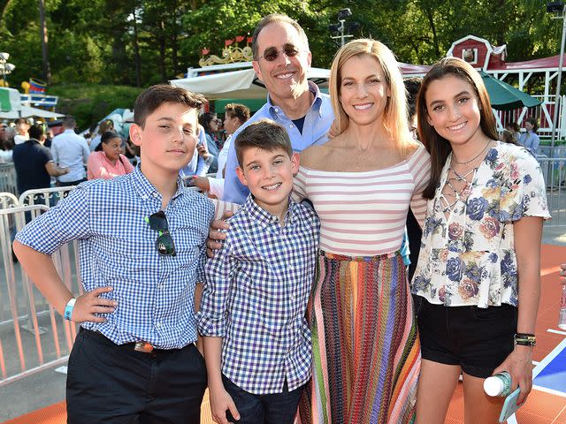 Kevin Mazur/Getty Julian Seinfeld, Jerry Seinfeld, Shepherd Seinfeld, Jessica Seinfeld and Sascha Seinfeld attend GOOD+ Foundation's 2017 NY Bash at Victorian Gardens in Central park on May 31, 2017 in New York City