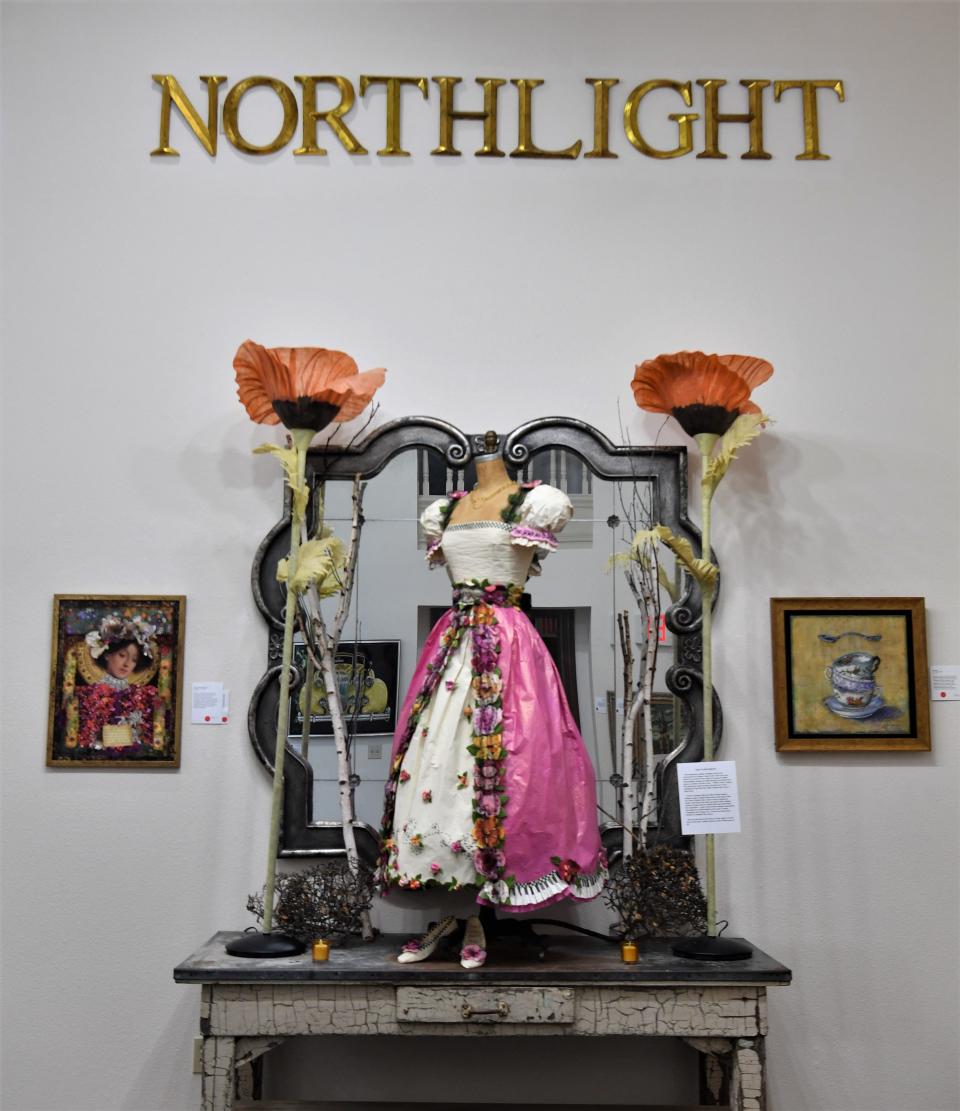 inside the Northlight Gallery at the Kemp Center for Arts in Wichita Falls.