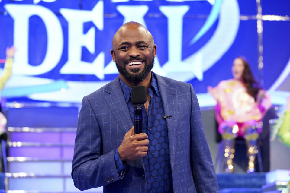 This image released by CBS Entertainment shows actor-comedian Wayne Brady, host of the game show "Let's Make a Deal." (Sonja Flemming/CBS Entertainment via AP)