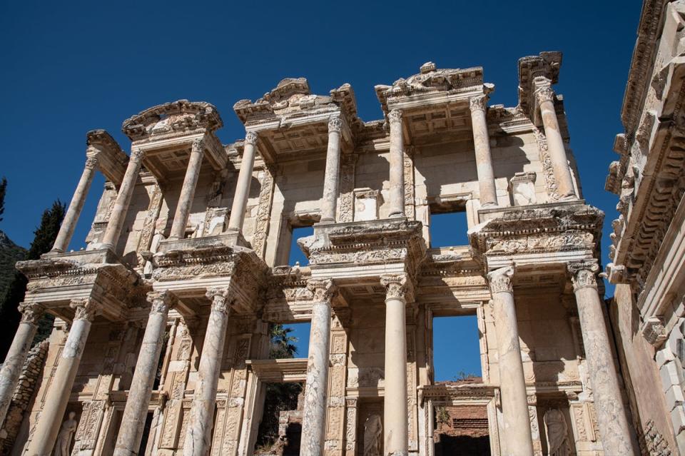 Library of Celsus in Ephesus ancient city (Amey Bapat)