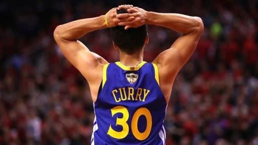 Stephen Curry復出還得再等等。（圖／翻攝自推特）